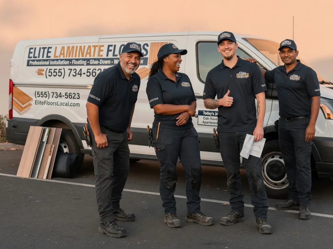 Laminate flooring installation company in Sultana, CA